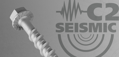 The shallowest C2 seismic concrete Screw-Bolt in Australia