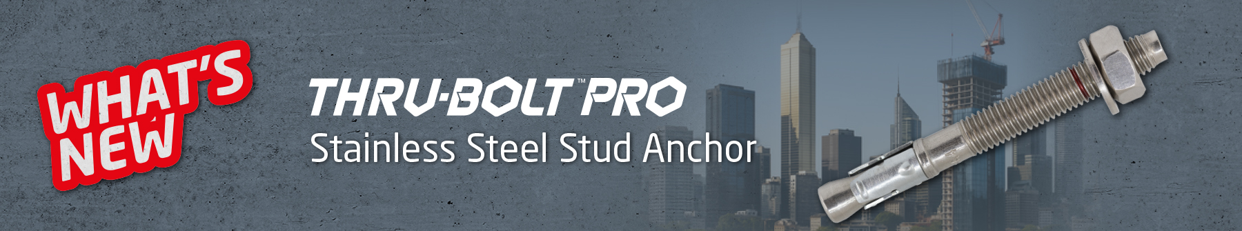 What’s New 🔥 Thru-Bolt™ PRO Stainless Steel: New High-Performance Anchor by ICCONS