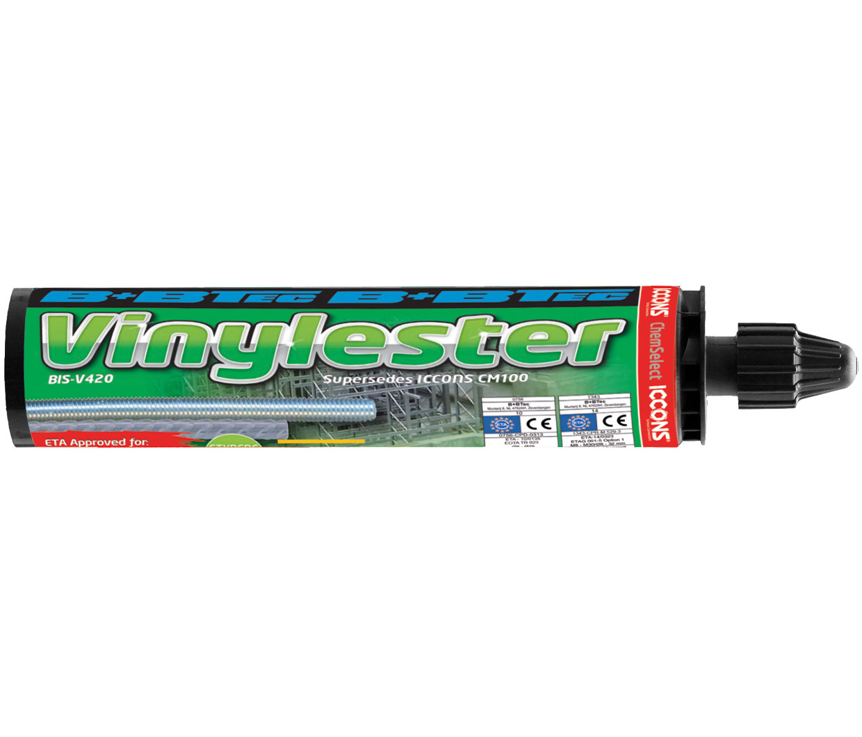BBTEC VINYLESTER STYRENE FREE 300ML INJECTION SYSTEM 