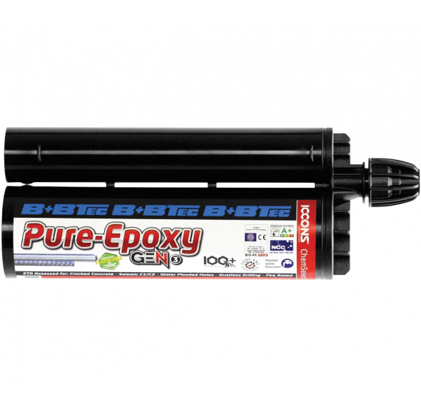 BIS-PE Pure Epoxy Gen3 Injection Adhesive - with 100 Year Design Life