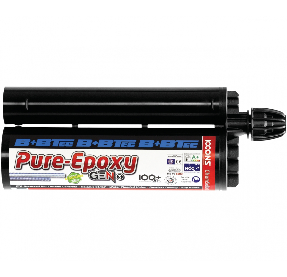 BISPE Pure Epoxy Gen3 Injection Adhesive with 100 Year Design Life