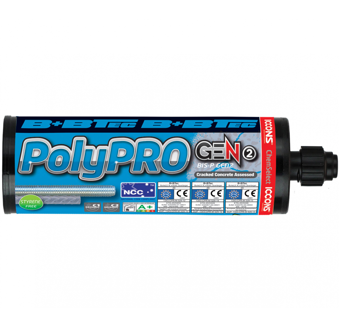 BISP PolyPRO Gen2 Injection Adhesive ICCONS