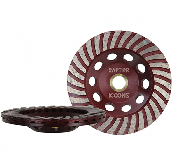 Grinding Cup Turbo Style for Non Abrasive Material ICCONS