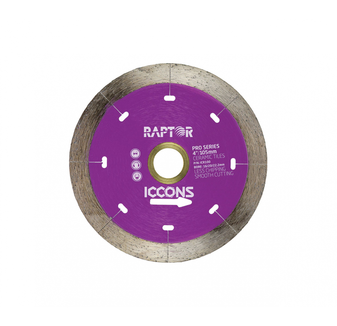 Angle Grinder Blade Continuous Rim for Porcelain / Ceramic Tiles