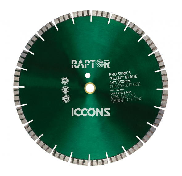 Brick Saw Blade (Noise Reduced) for Concrete Blocks ICCONS