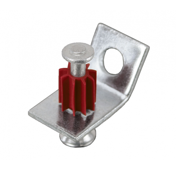 Px Drive Pin Ceiling Clip With Top Hat Assembly Iccons
