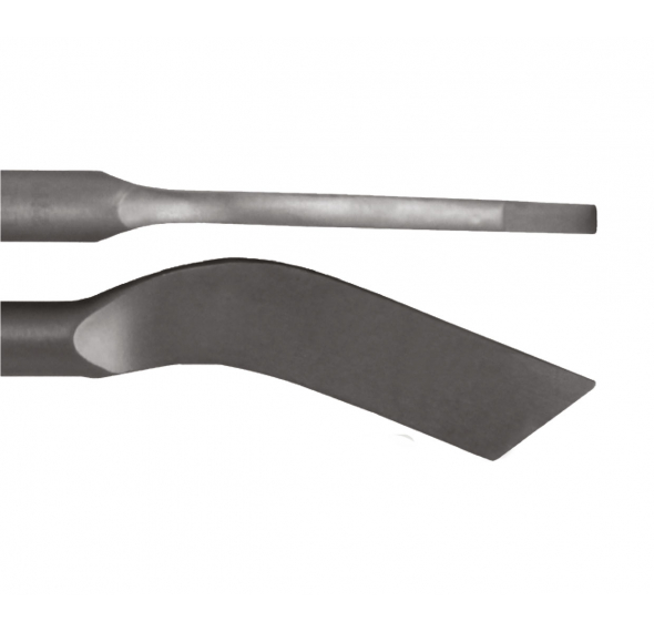 Mortar raking deals chisel