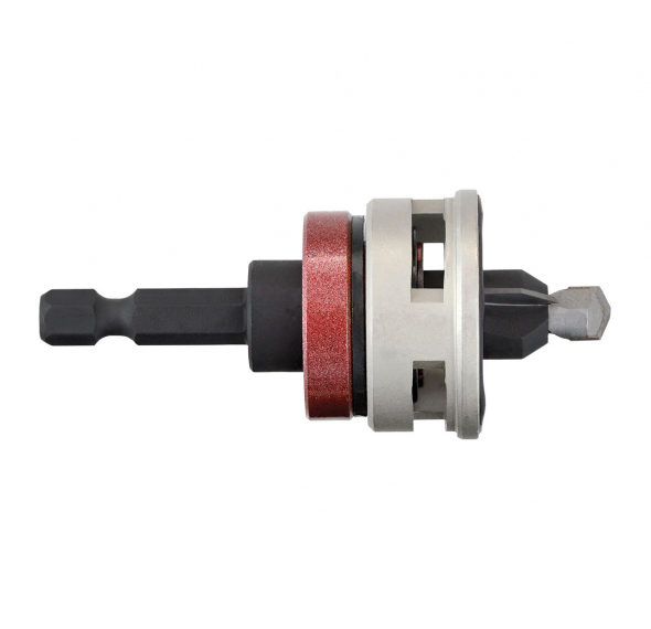 Cement outlet sheet countersink