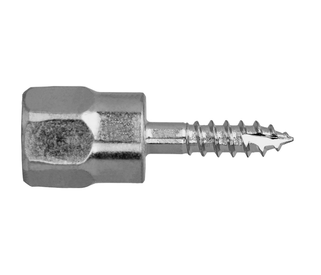 SCREW ROD HANGER TIMBER VERTICAL M10 X 25MM 