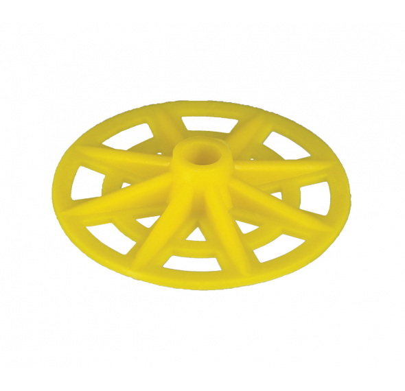 Nylon Insulation Washer - Yellow