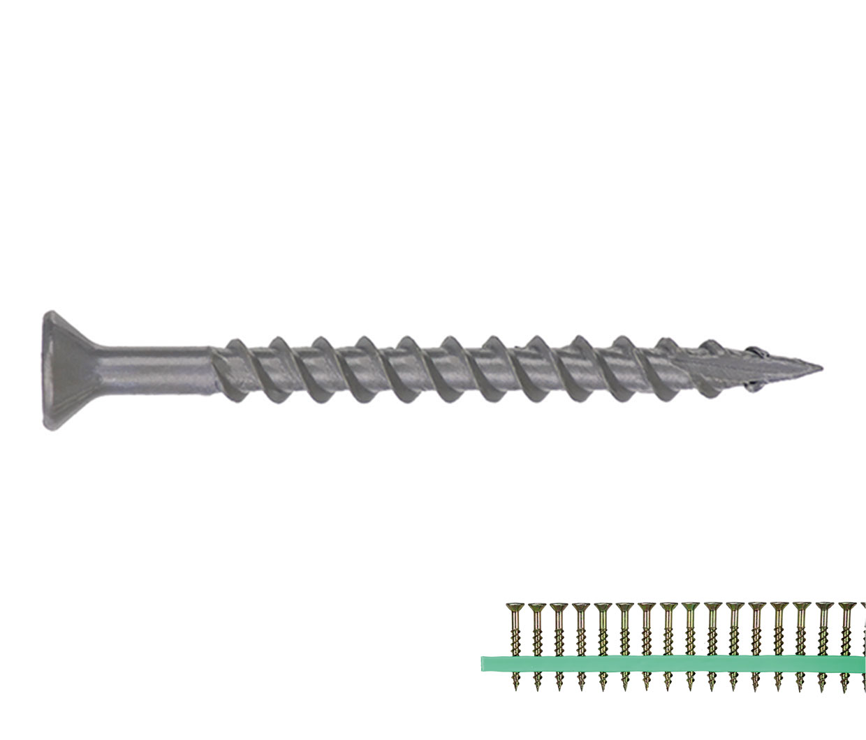 MURO M120 TYPE 17 DECK SCREW 8 X 50MM STRIP 