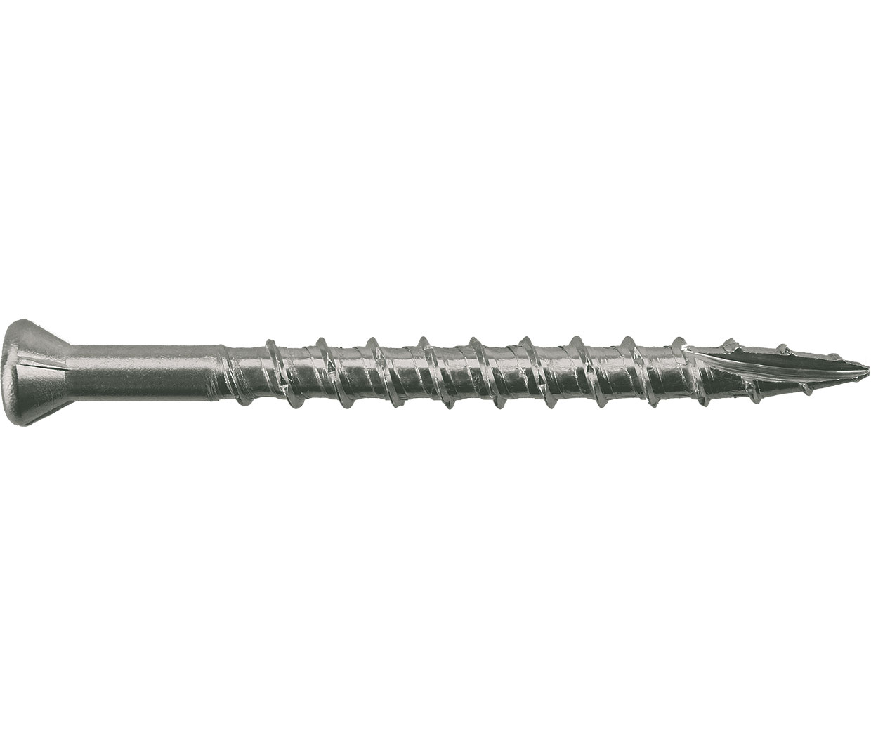 SCREW T17 TIMBER DECK SQ DRV SS 304 9-9 X 53 