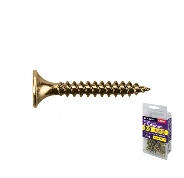 Trade Pack - Needle Point Bugle Head - Fine Thread (For Fixing Plasterboard)