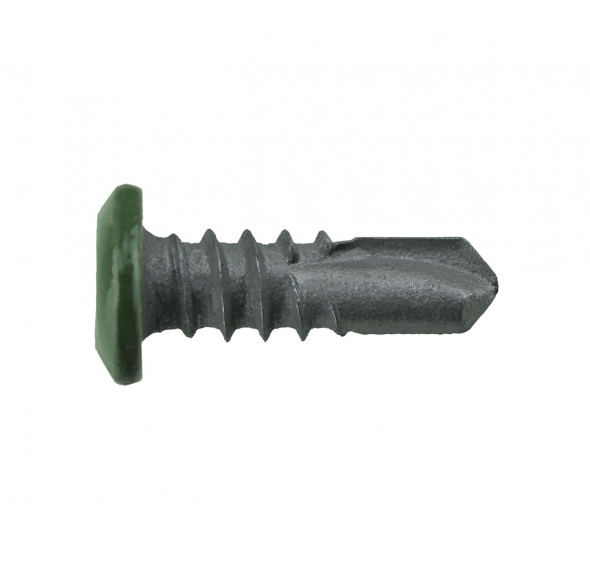 Painted - Self Drilling Wafer - Coarse Thread