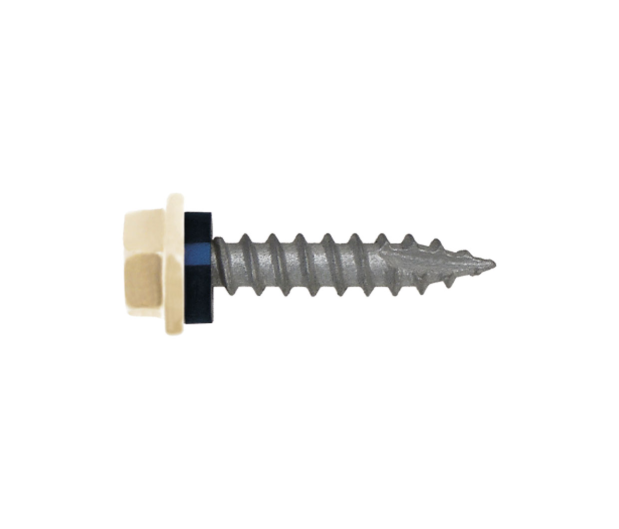 SCREW T17 HEX SEAL C4 10-12 X 25 BUSHLAND 