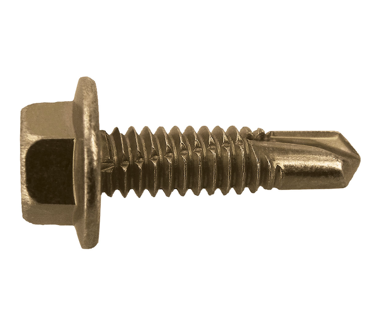 SCREW SDM HEX BARE ZINC 14-20 X 25 