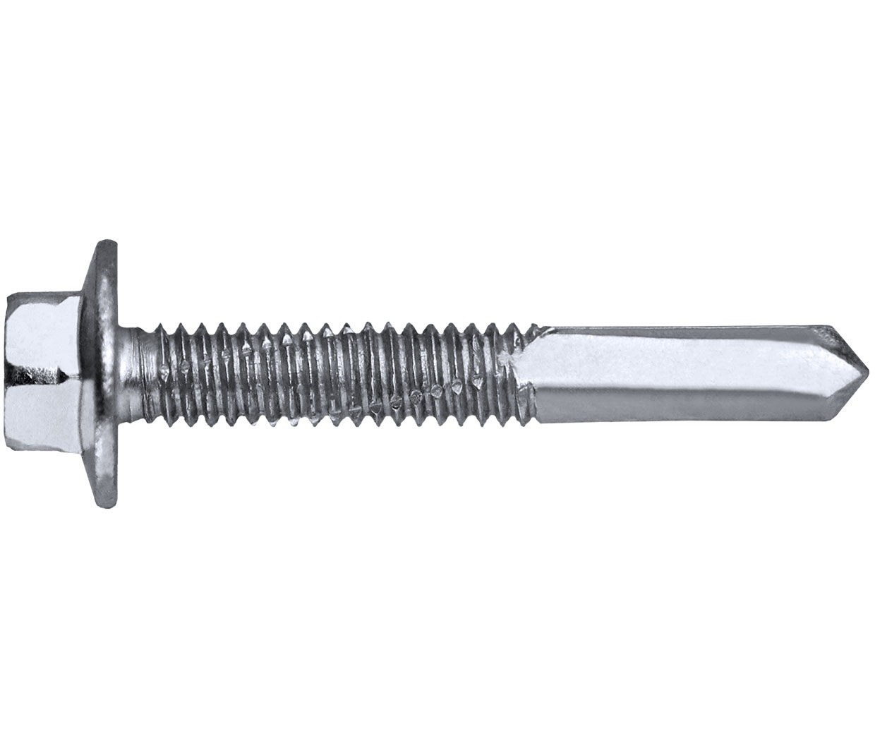SCREW NO 5 PNT ( S500) HEX BARE SS 304 12-24 X 38 