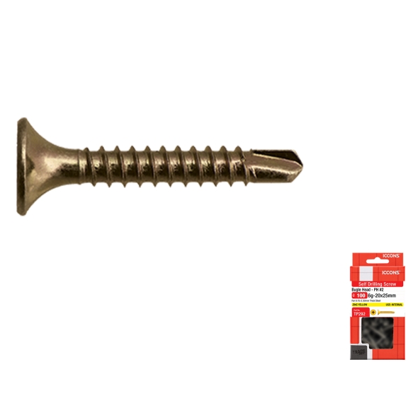 Trade Pack - Self Drilling Bugle Head - Coarse Thread