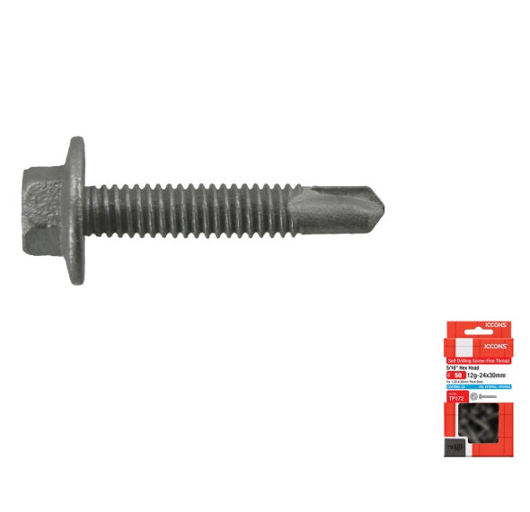 Trade Pack - Self Drilling Hex - Fine Thread