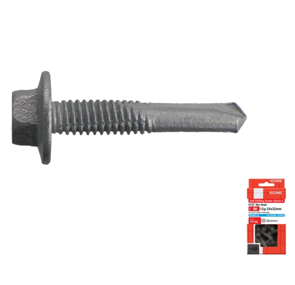 Trade Pack - Self Drilling Hex 5 Series - Fine Thread
