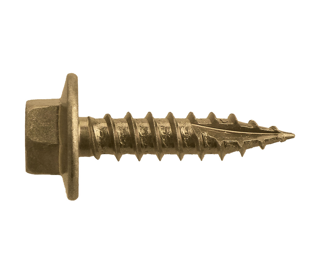 SCREW T17 HEX BARE ZINC 12-11 X 50 