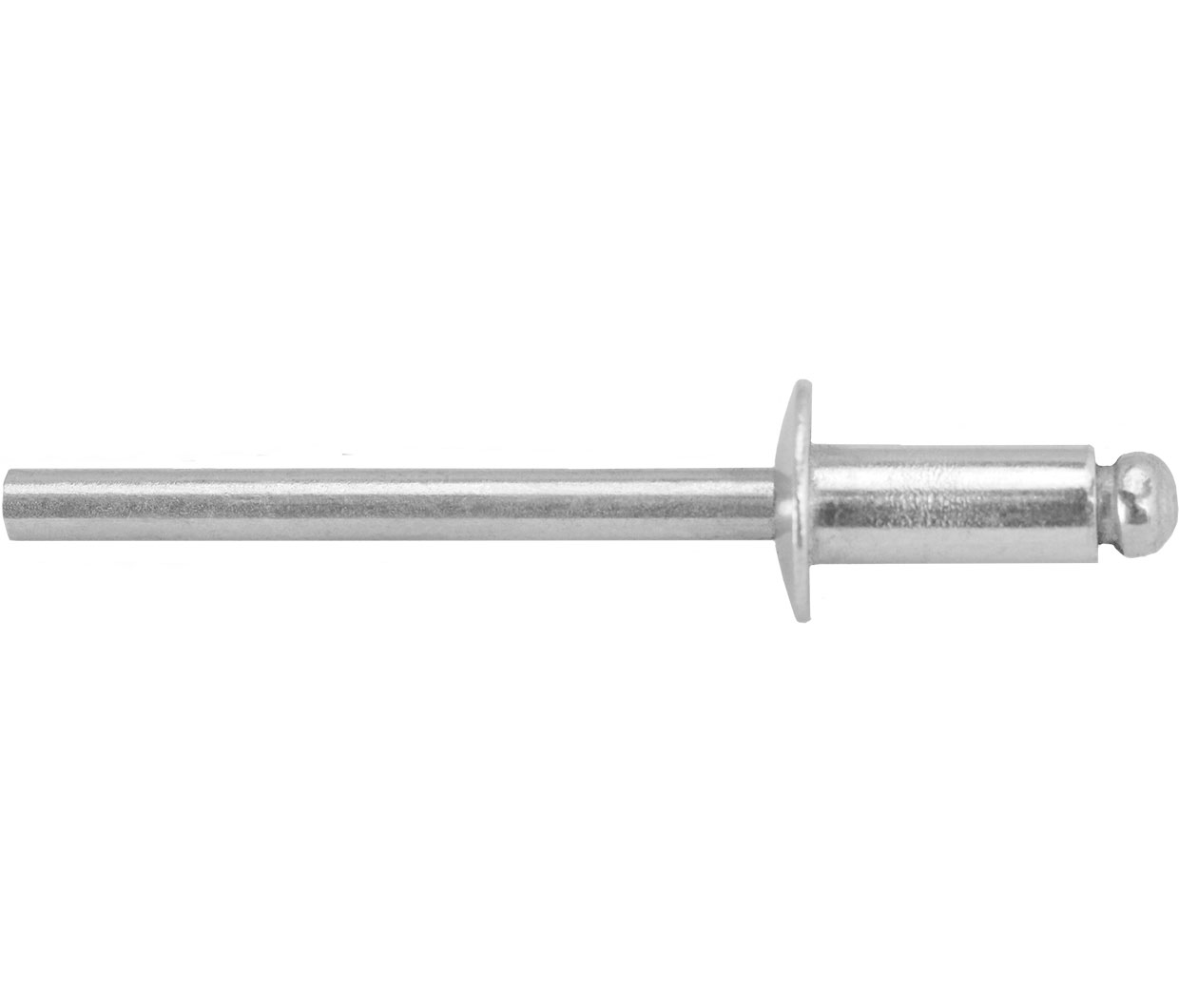 RIVET DOME ALL ALUMINIUM 4-3 WHITE
