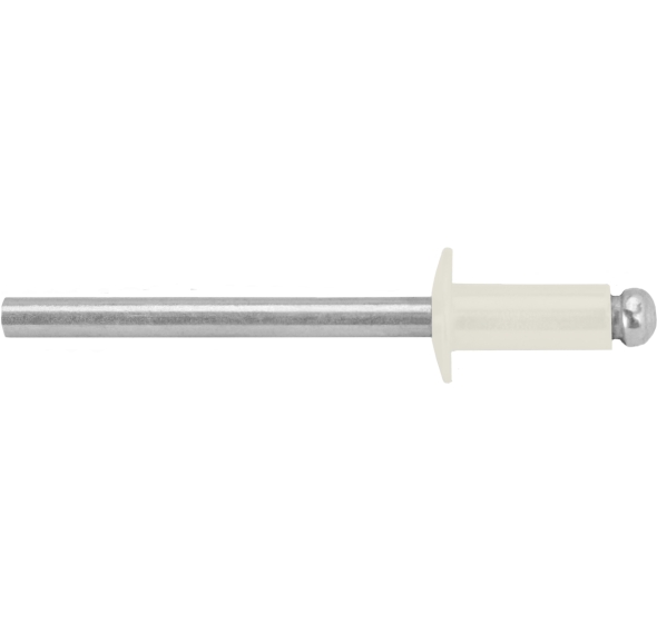 Painted - Aluminium / Aluminium - Dome Head Rivets